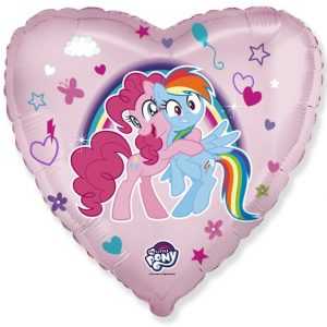 Шар Сердце, My Little Pony, Лошадки Пинки Пай и Радуга, Розовый